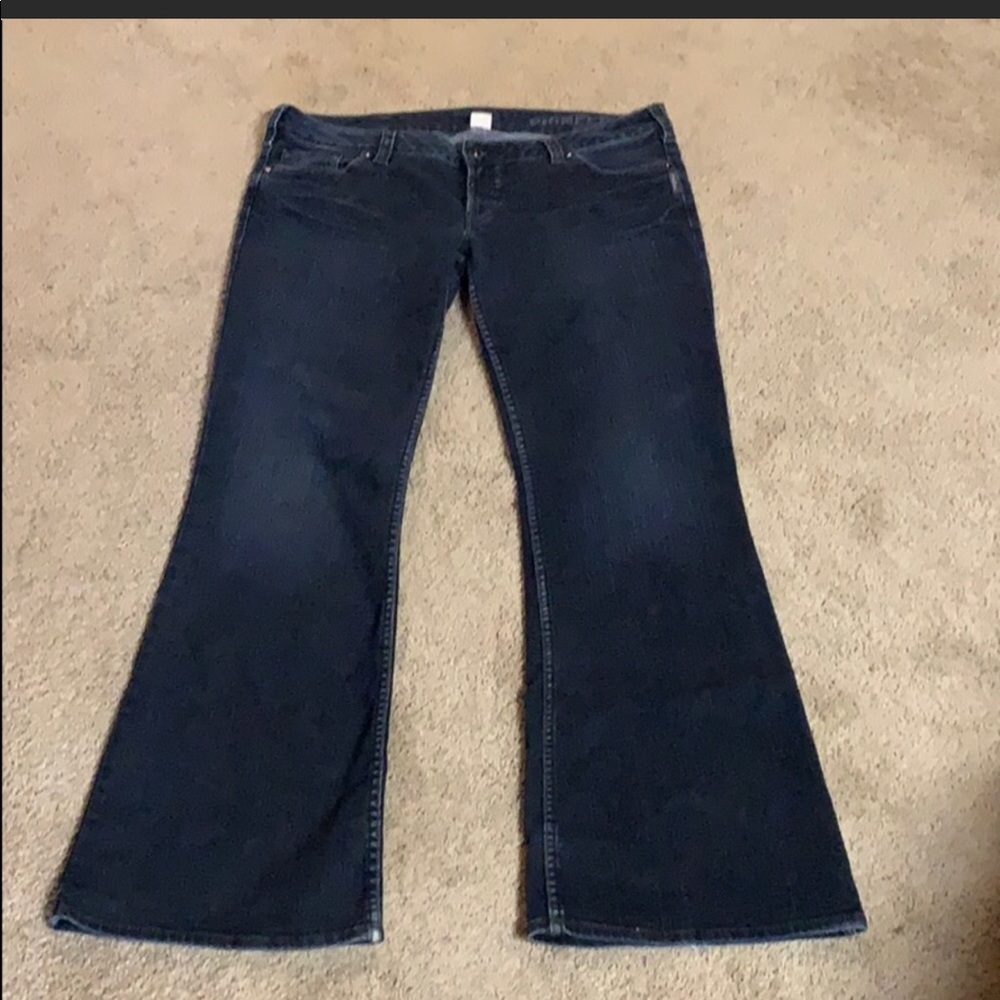 Silver Pioneer Jeans size 18